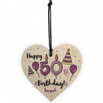 50th Birthday Gift For Mum Auntie Best Friend Personalised