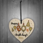 Quirky Personalised 60th Birthday Gift For Him Her Mum Dad