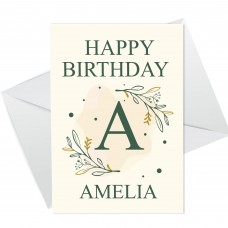 Personalised Birthday Card For Daughter Sister Niece Mum Cousin