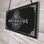 Man Cave Personalised Sign Gift For Him Home Decor Hanging Sign