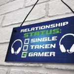 Funny Gaming Sign For Boys Bedroom Birthday Gift For Son Brother
