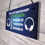 Funny Gaming Sign For Boys Bedroom Birthday Gift For Son Brother