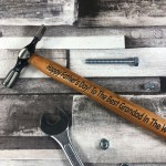 Fathers Day Gift For Grandad Engraved Hammer Gift For Him