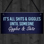 Novelty Home Bar Sign Funny Man Cave Pub Garage Sign Alcohol