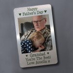 Fathers Day Gift For Grandad Photo Wallet Card Insert