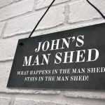 Personalised MAN SHED Sign Man Cave Shed Sign Gift For Men