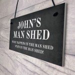 Personalised MAN SHED Sign Man Cave Shed Sign Gift For Men