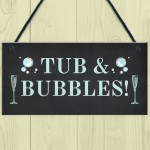 Novelty Hanging Hot Tub Lazy Spa Signs Home Decor Garden Signs