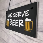 Novelty Beer Garden Hanging Home Bar Sign Man Cave Garden Bar