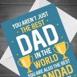 Birthday Fathers Day Card For Dad And Grandad Card For Him Men