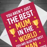 Best Mum Birthday Card For Mum And Nan Novelty Birthday Card