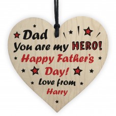 Novelty Fathers Day Gift For Dad Personalised Superhero Gift