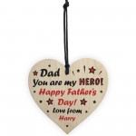 Novelty Fathers Day Gift For Dad Personalised Superhero Gift