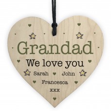 GRANDAD Gift Personalised Birthday Fathers Day Thank You Gift