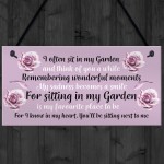 Memorial Sign For Garden Summerhouse Shed Signs Hanging Decor