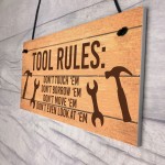 Funny Tools Sign For Man Cave Garage Shed Door Sign Gift For Men