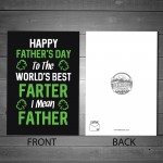 Funny Cheeky Fathers Day Card Novelty Rude Humour Card For Dad