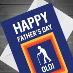 Funny Fathers Day Card For Dad Rude Fathers Day Card For Him