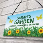 Personalised Garden Signs And Plaque Home Decor For Summerhouse