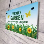 Personalised Garden Signs And Plaque Home Decor For Summerhouse