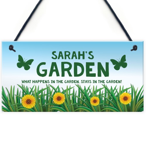 Funny Garden Shed Signs And Plaques Personalised Home Decor