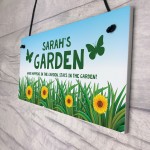 Funny Garden Shed Signs And Plaques Personalised Home Decor