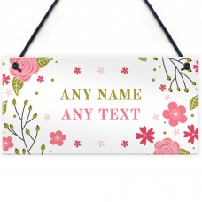 Personalised Any Text Garden Shed Summerhouse Sign Home Decor