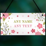 Personalised Any Text Garden Shed Summerhouse Sign Home Decor