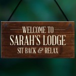 Personalised Summerhouse Signs And Plaques Lodge Sign Bar Sign