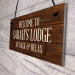 Personalised Summerhouse Signs And Plaques Lodge Sign Bar Sign