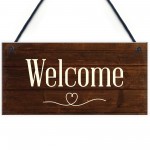 Welcome Hanging Sign For Your Home Novelty Home Bar New Home 