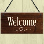 Welcome Hanging Sign For Your Home Novelty Home Bar New Home 