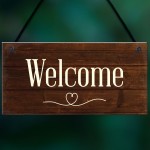 Welcome Hanging Sign For Your Home Novelty Home Bar New Home 