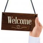 Welcome Hanging Sign For Your Home Novelty Home Bar New Home 