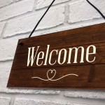 Welcome Hanging Sign For Your Home Novelty Home Bar New Home 