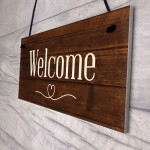 Welcome Hanging Sign For Your Home Novelty Home Bar New Home 