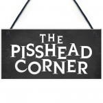 Funny Home Bar Sign PISS HEAD CORNER Garden Plaque Beer Gin Funny Home Bar Sign PISS HEAD CORNER Garden Plaque Beer Gin