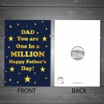 Fathers Day Card CUTE Love Cheeky Dad Daddy Father Card