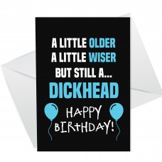 Funny Rude Birthday Card For Him Novelty Birthday Card For Dad