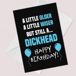 Funny Rude Birthday Card For Him Novelty Birthday Card For Dad