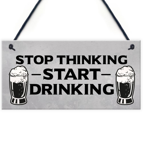 Funny Novelty Bar Decor Sign Home Bar Man Cave Pub Decor Gifts