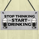 Funny Novelty Bar Decor Sign Home Bar Man Cave Pub Decor Gifts