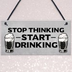 Funny Novelty Bar Decor Sign Home Bar Man Cave Pub Decor Gifts