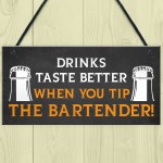 Funny Bartender Pub Signs Novelty Home Bar Signs Beer Garden