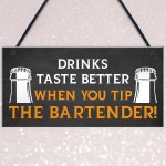 Funny Bartender Pub Signs Novelty Home Bar Signs Beer Garden