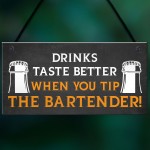 Funny Bartender Pub Signs Novelty Home Bar Signs Beer Garden