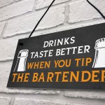 Funny Bartender Pub Signs Novelty Home Bar Signs Beer Garden