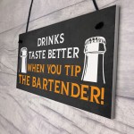 Funny Bartender Pub Signs Novelty Home Bar Signs Beer Garden