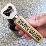 BEST DAD EVER Bottle Opener Gift For Dad Birthday Fathers Day