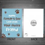 Funny Fathers Day Card For Dad From Dog Cat Joke Card